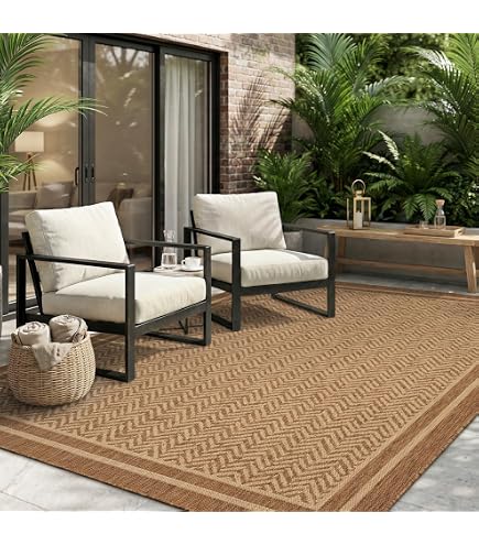 Amazon.com: KOECKRITZ Valdosta Indoor Outdoor Rug 7' x 20' UV
